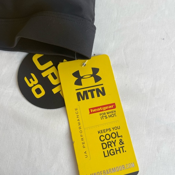 NWT 2 Piece Under Armour Bathing Suit Bikini Swim Set UPF 30 UA Fitted - M Black - Picture 2 of 9